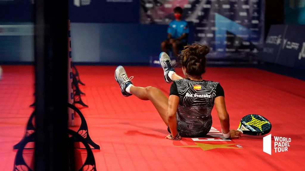 chute padel world padel tour dames