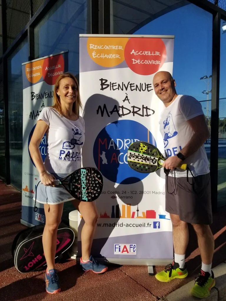 français madrid padel tournois