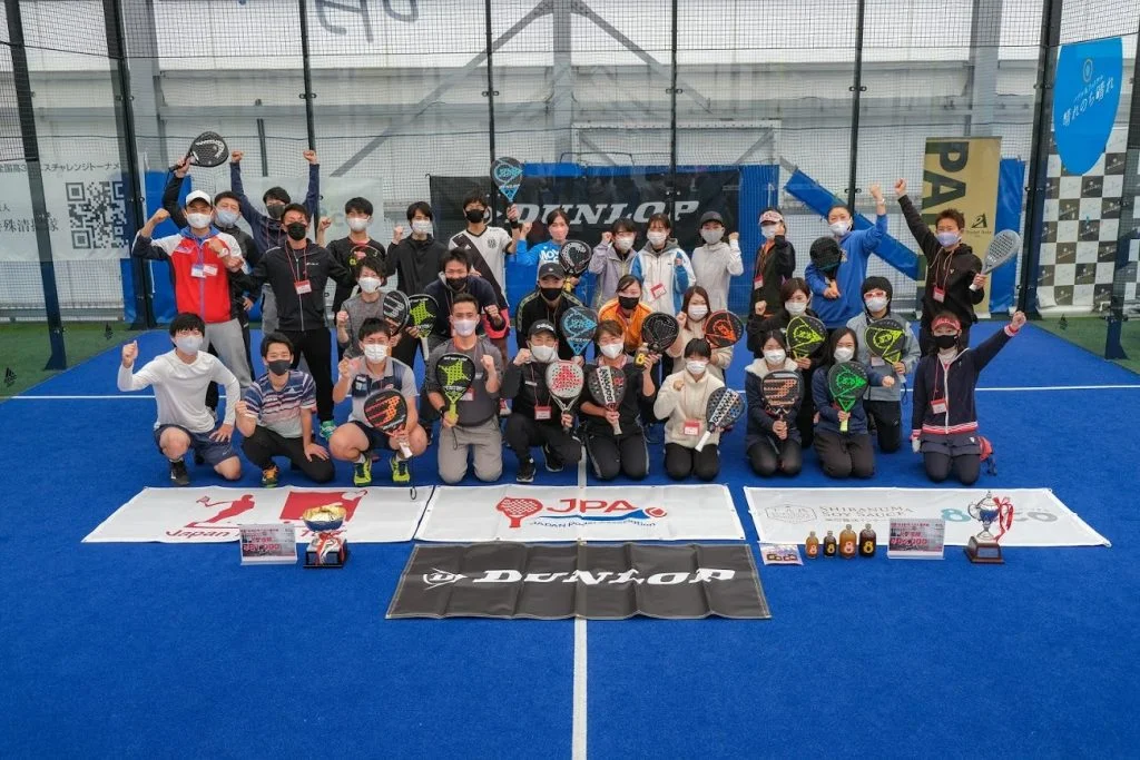 japan padel association photo de groupe