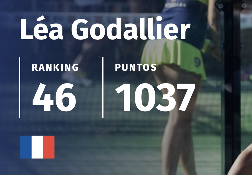 Kwiecień 2021 Ranking WPT Padel Lea Godallier