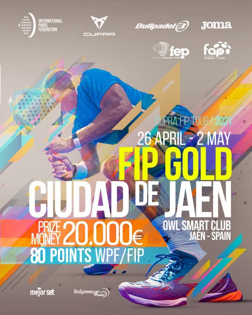 FIP Gold Jaen 2021 Padel Affiche