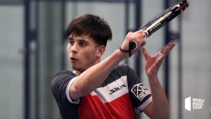 Javi Leal volée revers world padel tour