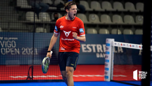 Agustin Tapia cri de rage world padel tour