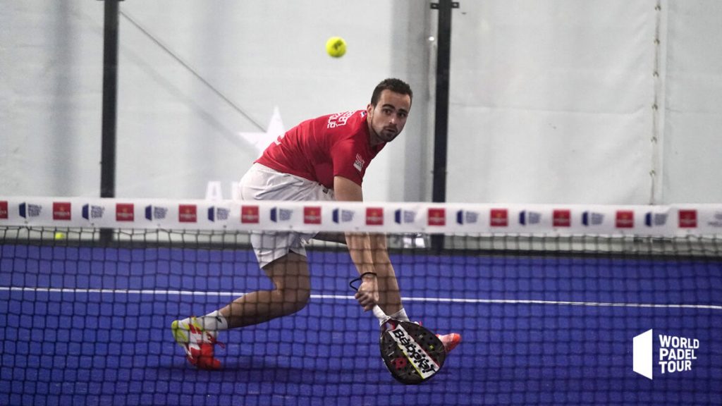 Bastien Blanqué volée Alicante World padel Tour