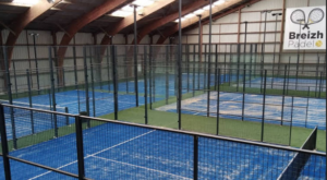 Breizh padel terrains de padel indoor rennes