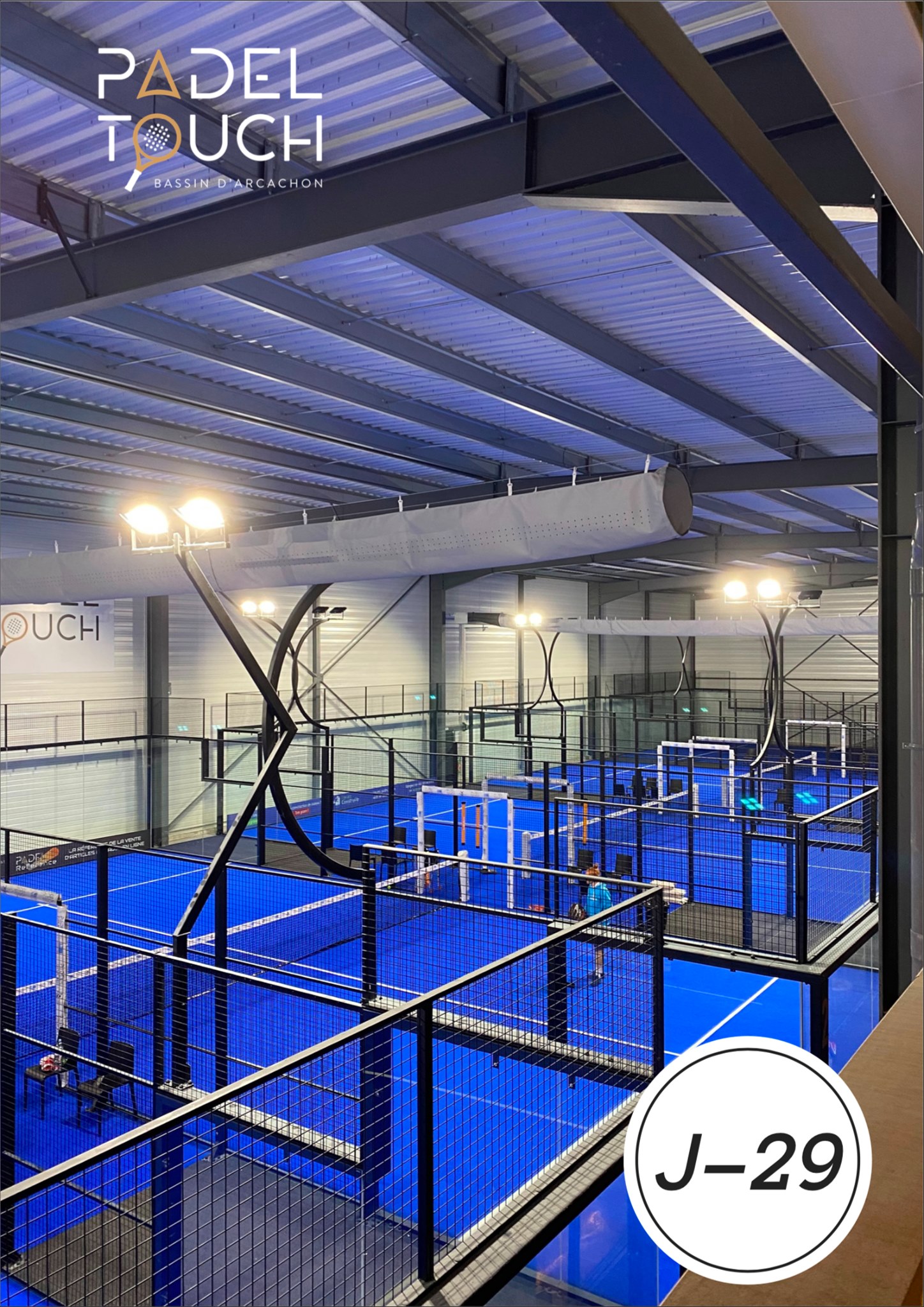 Padel Touch puts the air conditioning in its center!