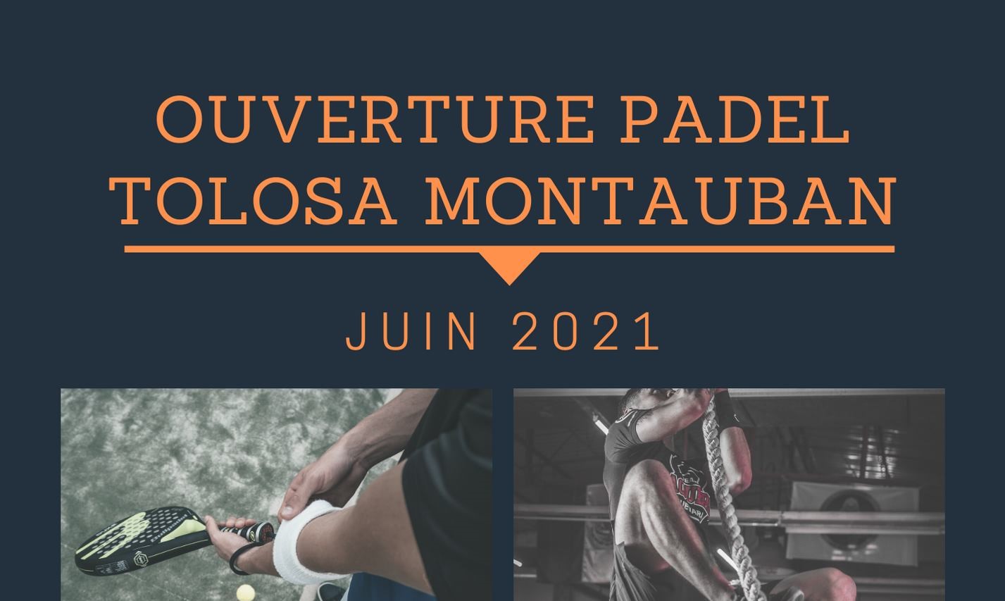 Padel Tolosa Montauban til juni 2021