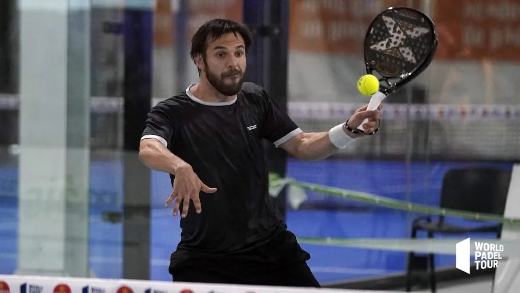 Tison previa vigo volée coup droit