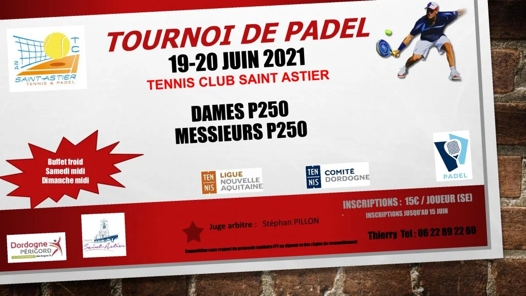 astier tournoi padel juin 2021 | Padel Magazine astier tournoi padel juin 2021