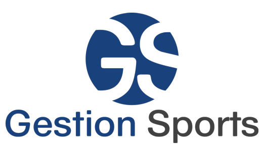 Logotipo de gestión deportiva