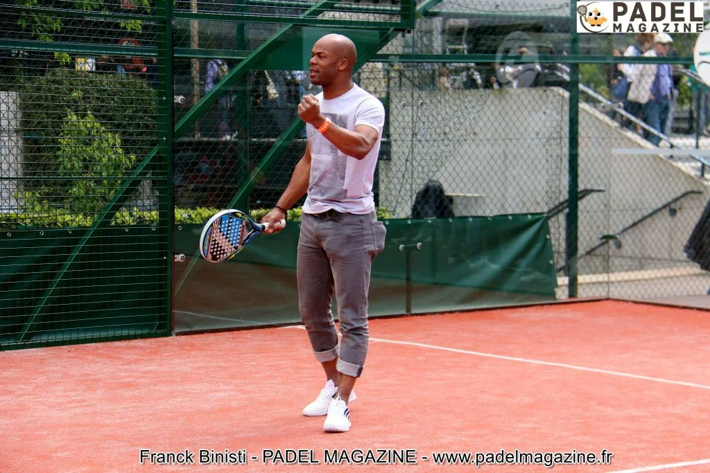 Wiltord padel Roland Garros 2015