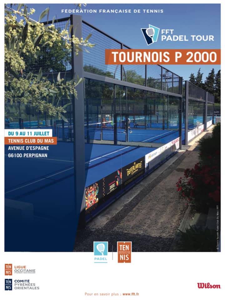 Affiche 2021 du 1er P2000 de la saison 2021 à Perpignan