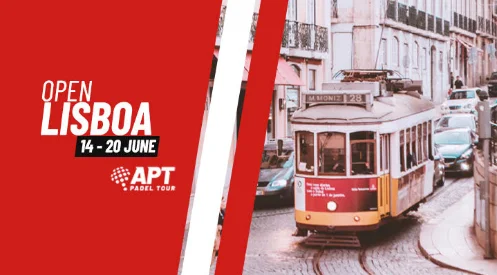 Plakat Lisboa Open APT Padel Wycieczka 2021