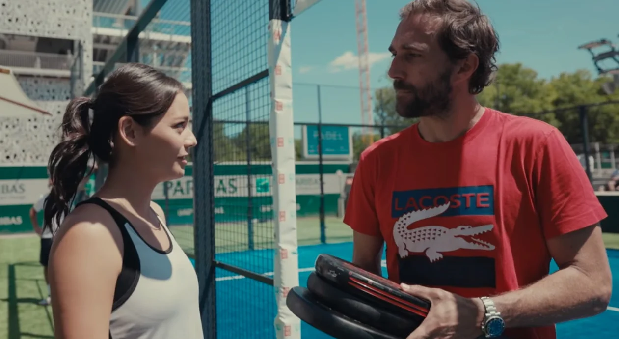 Alizé Lim et arnaud di pasquale padel roland garros | Padel Magazine Alizé Lim et arnaud di pasquale padel roland garros