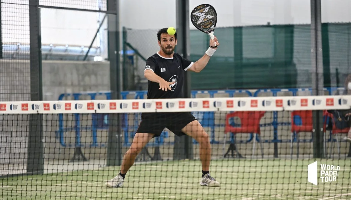 Benjamin Tison volée de coup droit WPT Valladolid Master