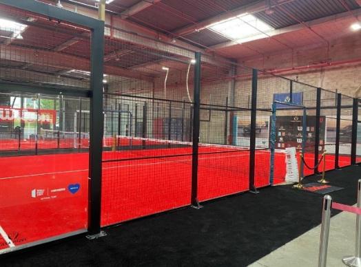 Home padel red track