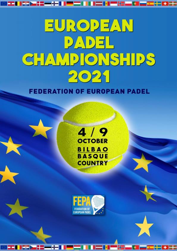 FEPA displays European Championships Bilbao September 2021