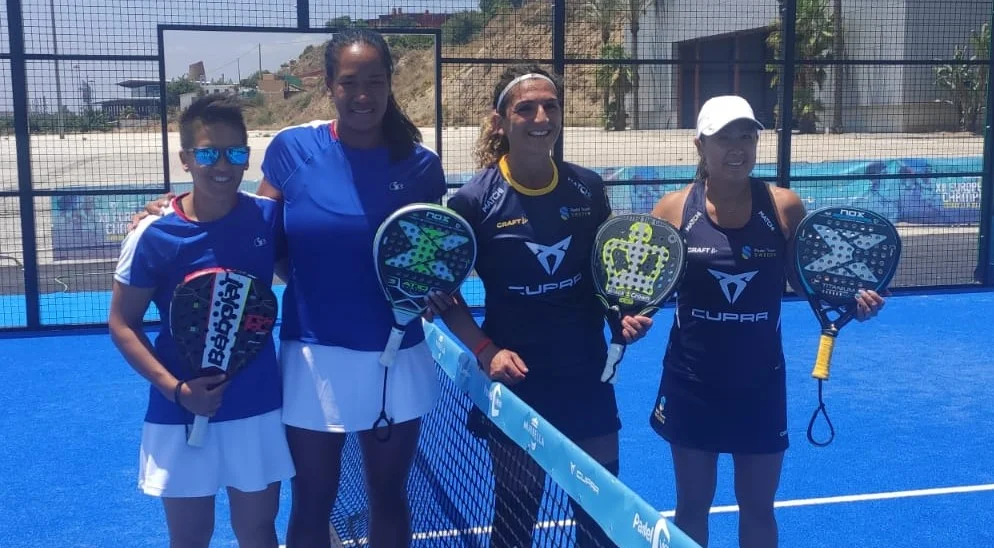 Godallier collombon vs Soleymani Andersson France vs Sweden Europe padel 2021