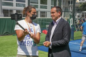 Lorenzo Lecci Luigi Carraro Padel Roland Garros interview