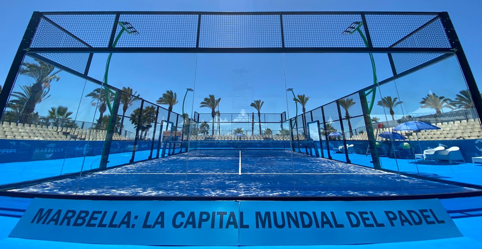 Marbella European padel championship central court 2021