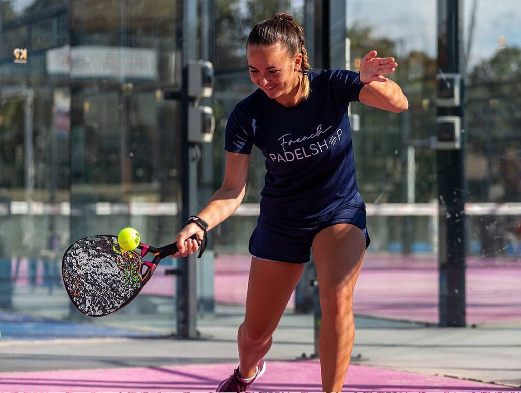 Wendy Barsotti French padel forehand shop