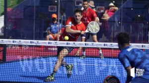 Augustin Tapia à la volée au marbella master