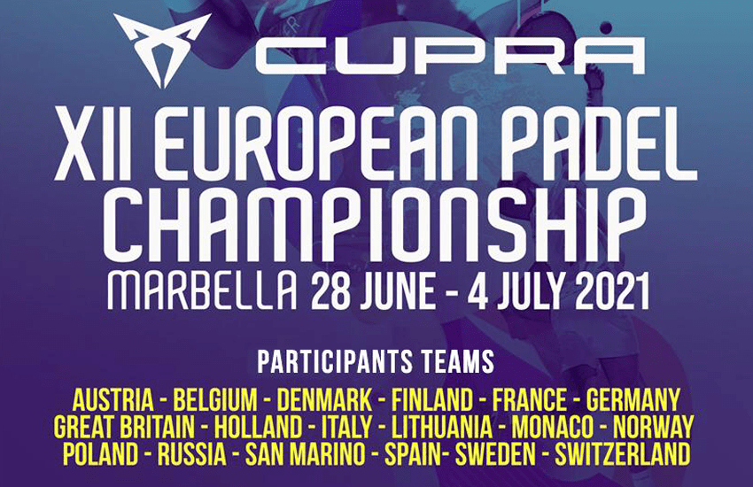 XII Campeonato Europeu: os países qualificados