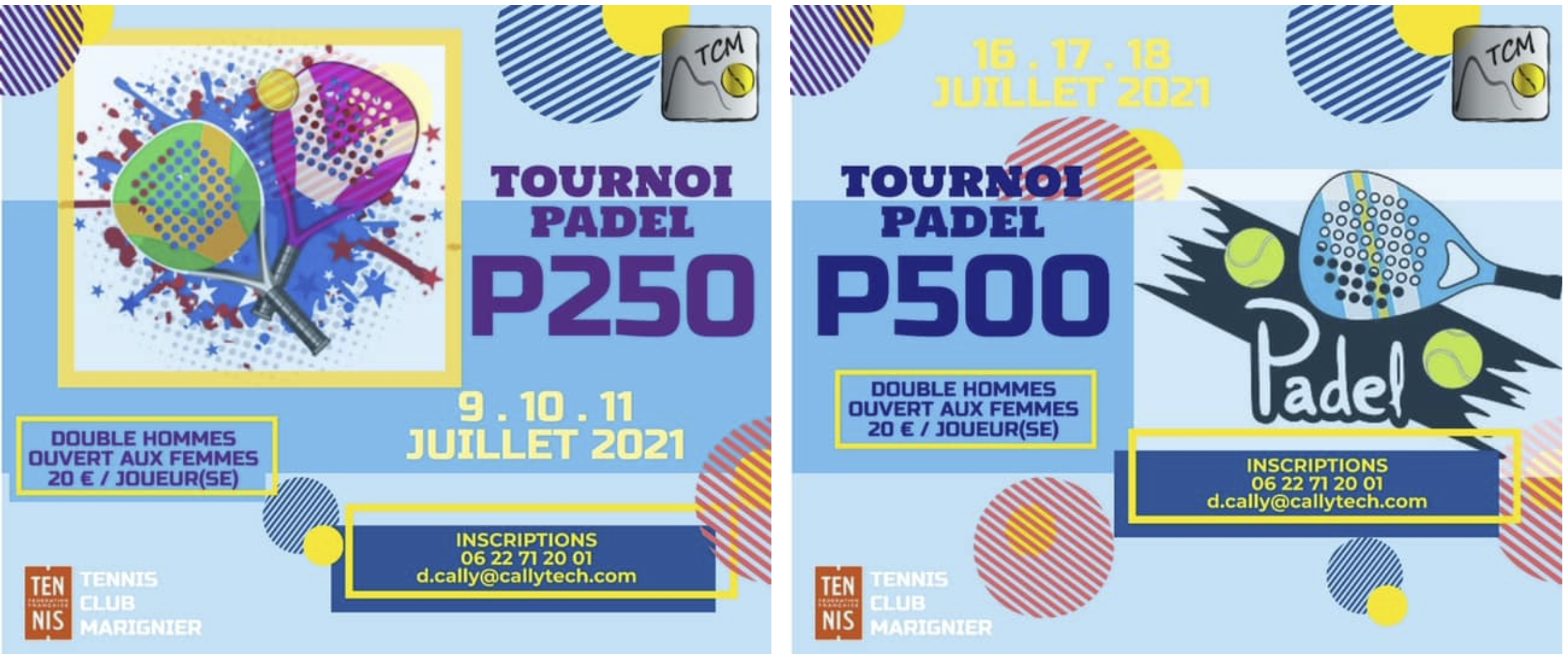2 tournaments padel in Haute-Savoie not to be missed!