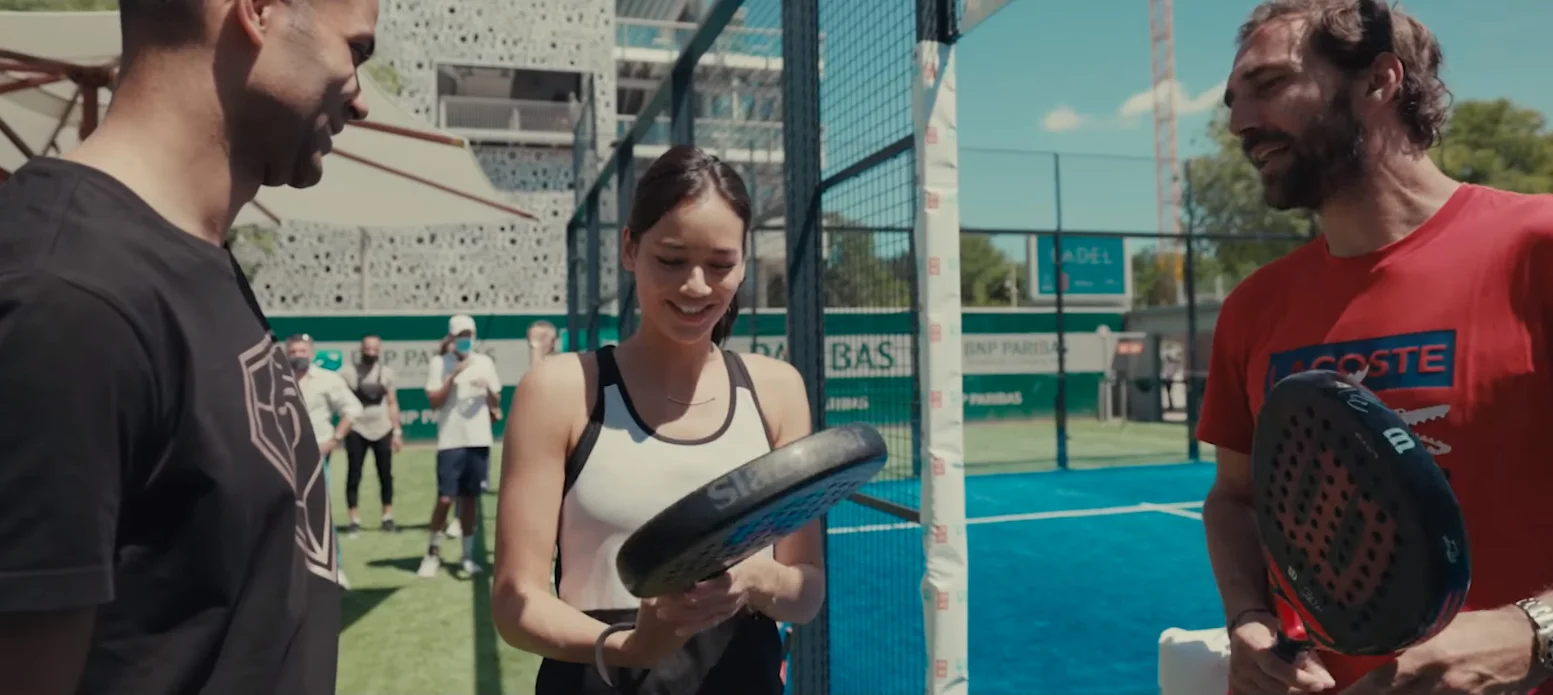 tony parker alizé lim arnaud di pasquale roland garros padel | Padel Magazine tony parker alizé lim arnaud di pasquale roland garros padel