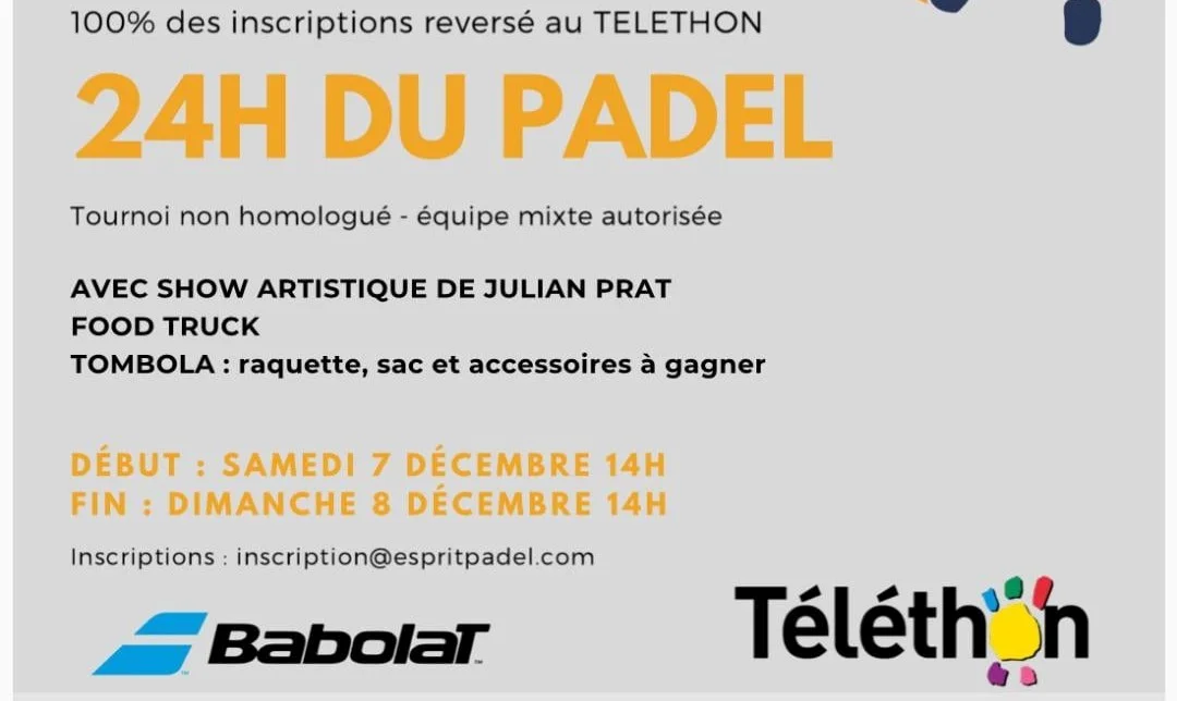 24h du padel à Esprit Padel