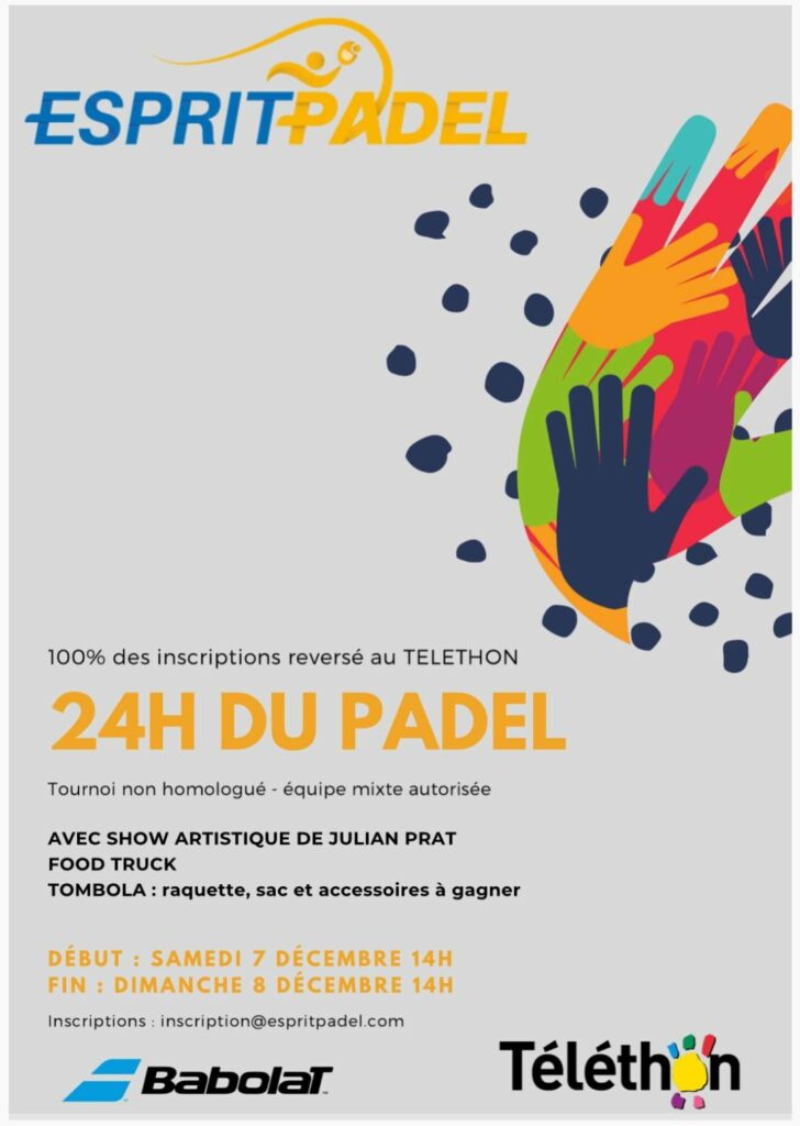 24 horas padel espírito padel lyon