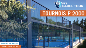 Affiche PERPIGNAN CLUB MAS fft padel tour 2021 - Copie