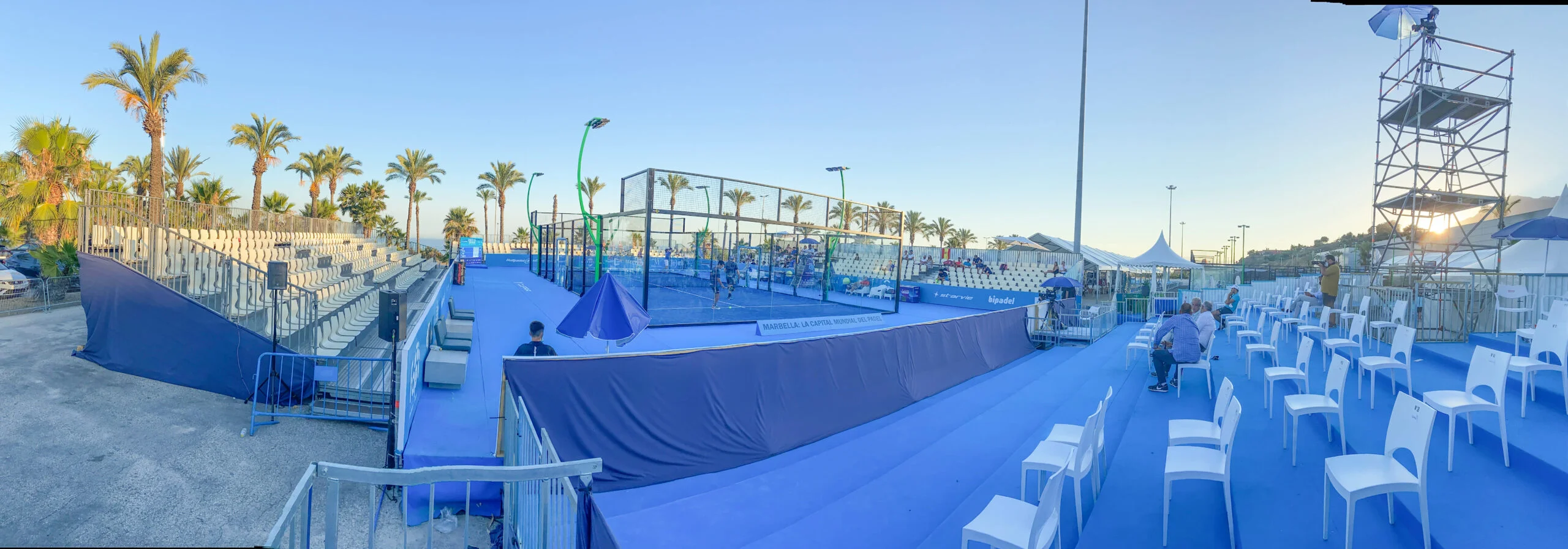 France espagne publique marbella padel | Padel Magazine France espagne public marbella padel