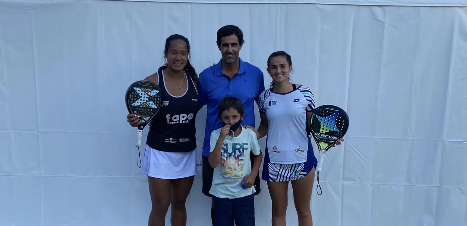 Léa Godallier coach enfant WPT Marbella Challenger 2021 | Padel Magazine Léa Godallier coach enfant WPT Marbella Challenger 2021