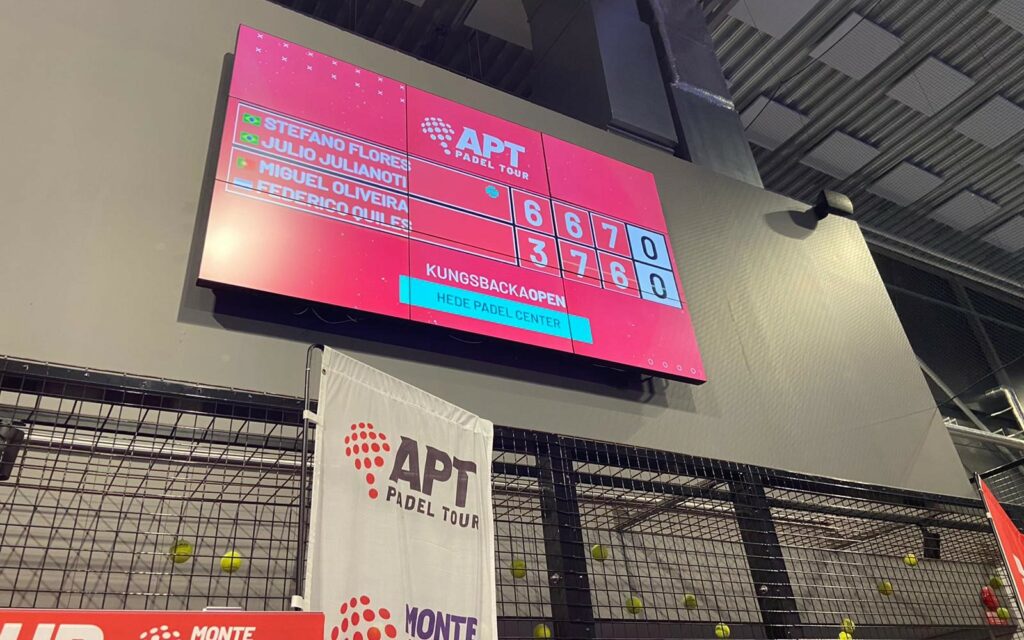 score apt padel tour suède 