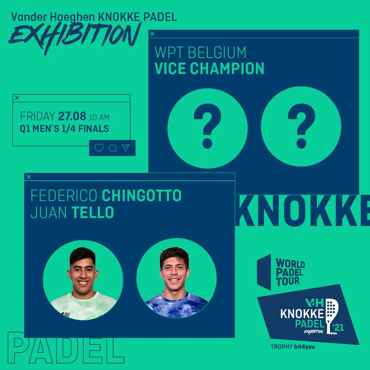 World Padel Tour Knokke 2021 chingotto