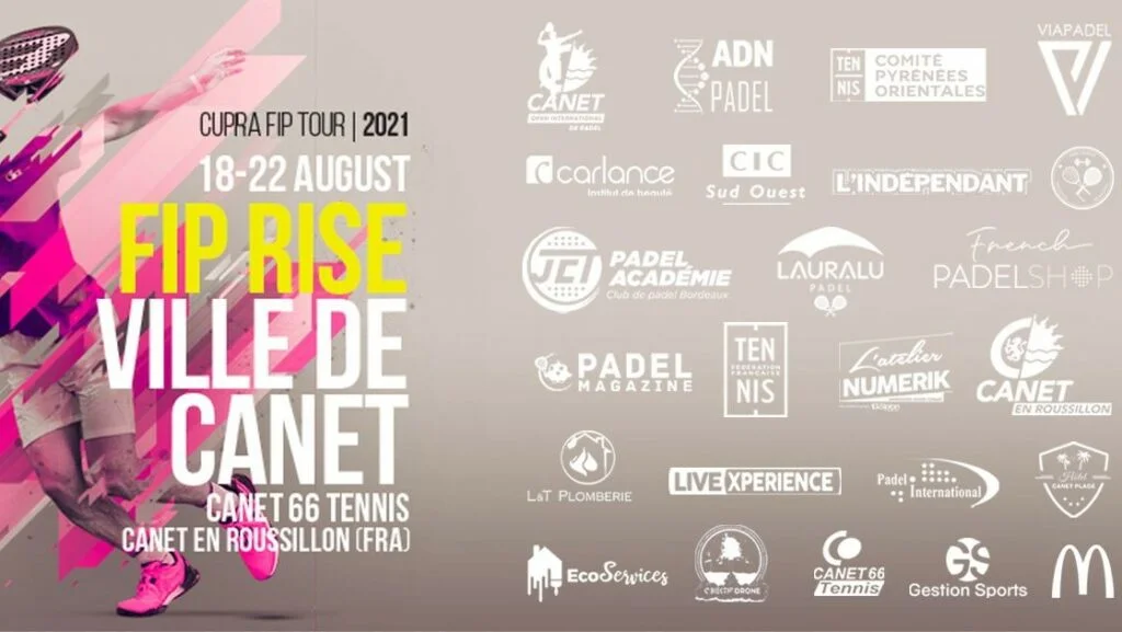 fip rise canet partenaires sponsors | Padel Magazine fip rise canet partenaires sponsors