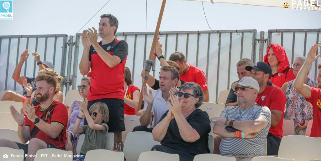 Belgische supporters frankrijk belgië marbella europa 2021