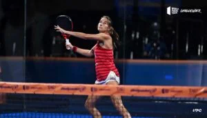 Alix Collombon préparation balle haute La Nucia Challenger 2021