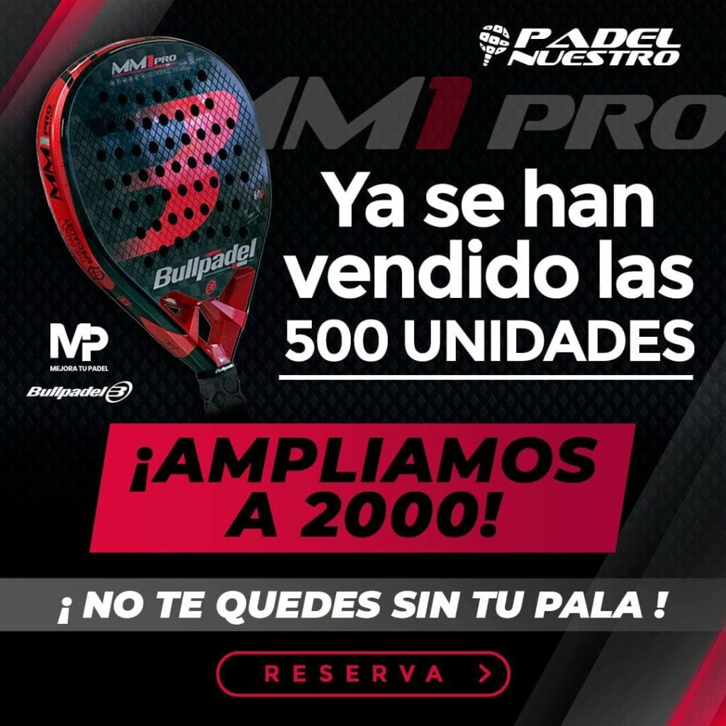 Bullpadel Placas MM1 Pro 2000