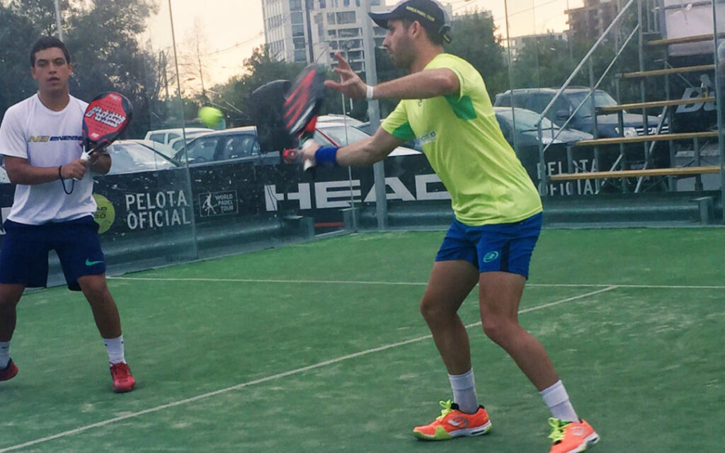 Claudio santibáñez Padel Chile