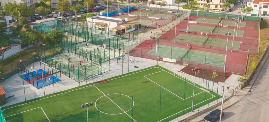 tennis club and padel by Vilamoura