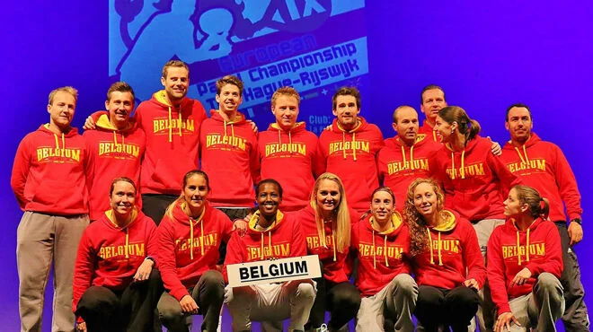 Belgiska landslaget Padel