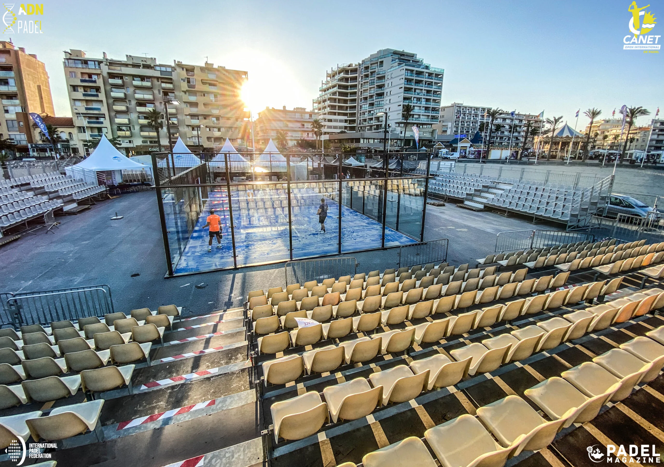 Le tournoi international de padel Canet-en-Roussillon : départ à 15h !