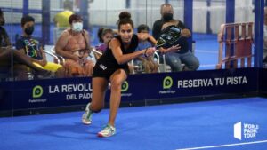 Mélissa Martin coup droit fin de geste WPT Malaga Open 2021