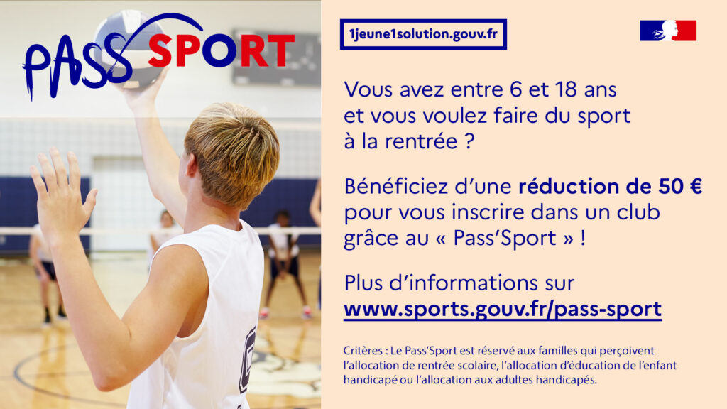 Pass Sport gouvernement 2021