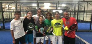 Simon Boissé équipe jeunes padel