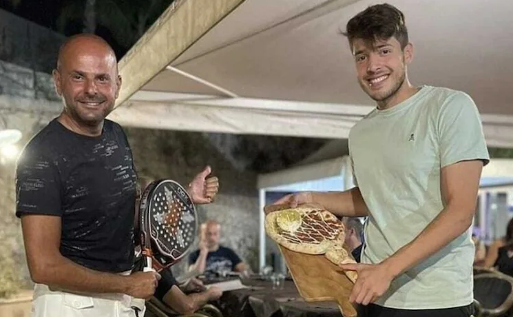 Pizza Tapia Luciano Carciotto padel