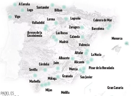 WPT Spain host cities since 2018