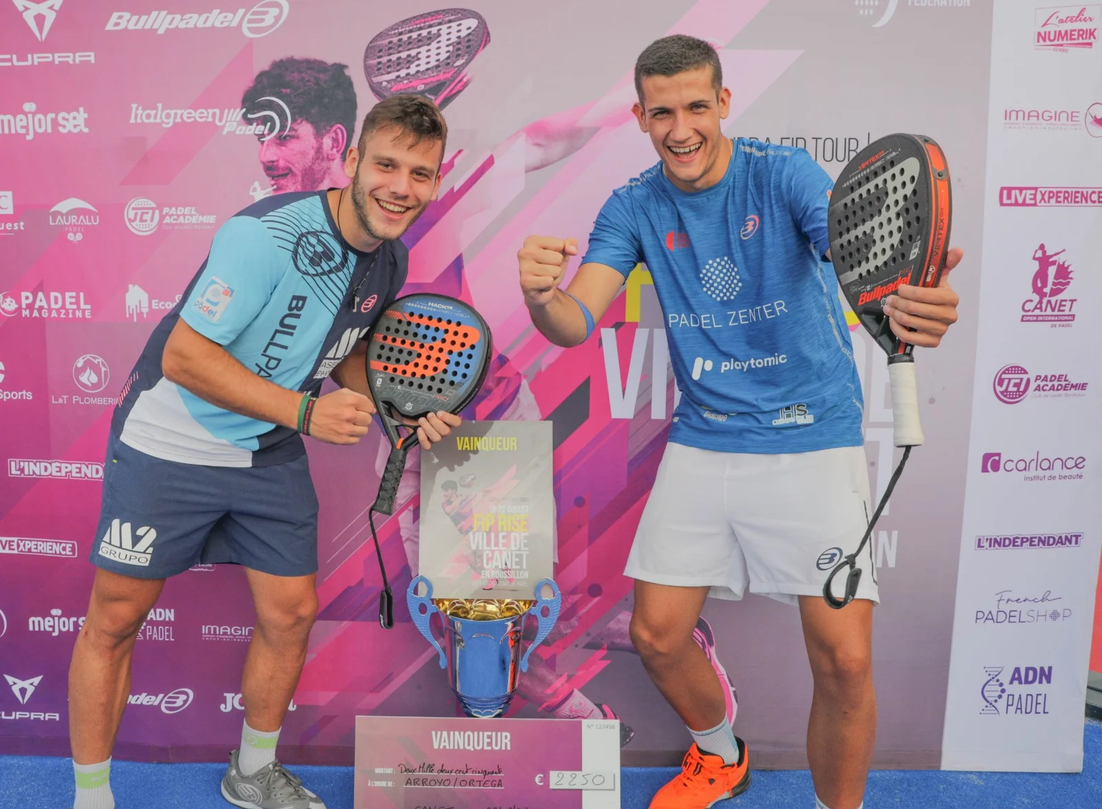 FIP Rise Canet – Arroyo et Ortega champions dans l’extase